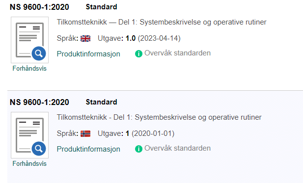 NS 9600 på engelsk 7